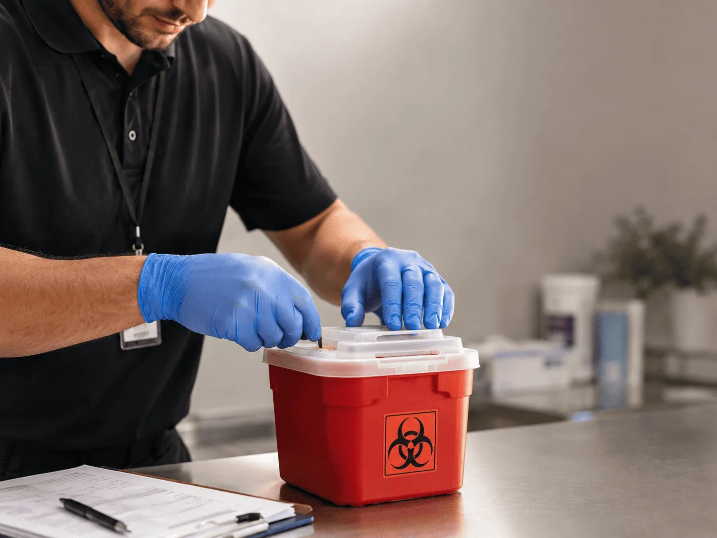 Why choose Sharps Waste Disposal in Mcmillan, MI